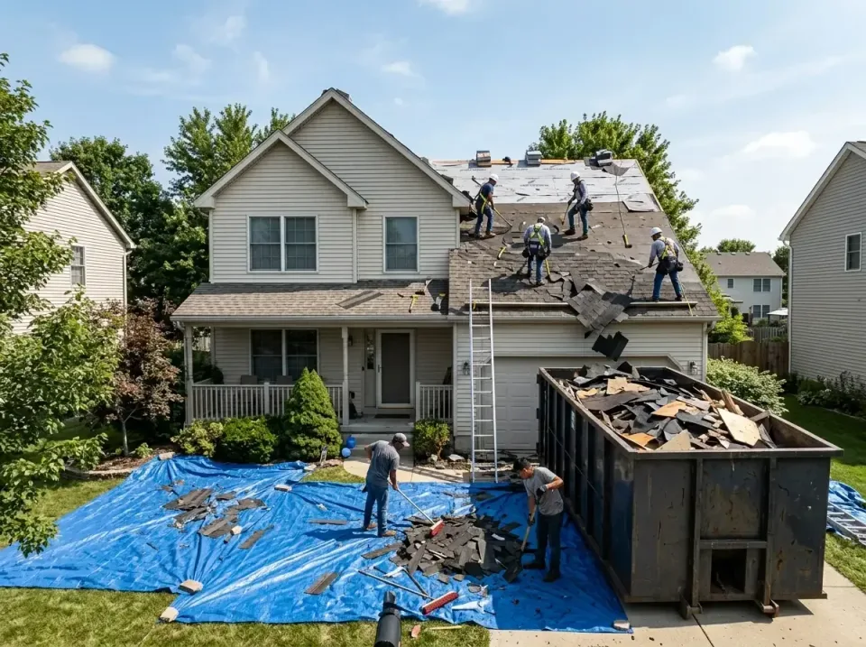 roof-replacement-debris-remova-004 — frequently asked questions, Cheapest Dumpster Rentals in Lake Wylie, SC